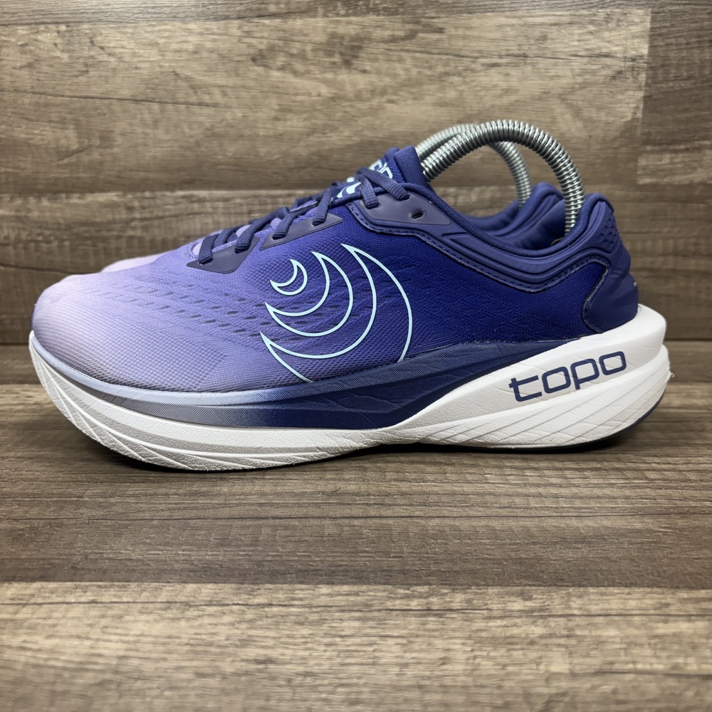 Topo Phantom 4 Purple Blue Womens US Size 9.5 Wide EUR 41 Running Shoes - Picture 3 of 10